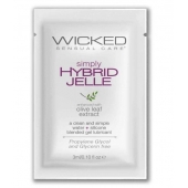 Гель-лубрикант на водно-силиконовой основе Simply Hybrid Jelle - 3 мл. - Wicked - купить с доставкой в Сызрани