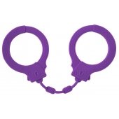 Фиолетовые силиконовые поножи Limitation - Lola Games - купить с доставкой в Сызрани