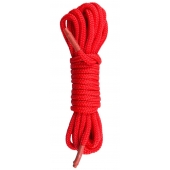 Красная веревка для связывания Nylon Rope - 5 м. - Easy toys - купить с доставкой в Сызрани