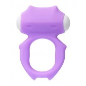 Фиолетовое виброкольцо на пенис Zort - A-toys - в Сызрани купить с доставкой