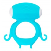 Голубое виброкольцо на пенис Sair - A-toys - в Сызрани купить с доставкой