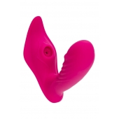 Ярко-розовый стимулятор точки G с вакуум-волновой стимуляцией Shani - JOS