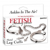 Металлические наручники Metal Leg Cuffs - Pipedream - купить с доставкой в Сызрани