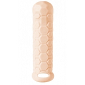 Телесный фаллоудлинитель Homme Long - 15,5 см. - Lola Games - в Сызрани купить с доставкой