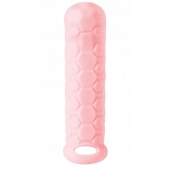 Розовый фаллоудлинитель Homme Long - 15,5 см. - Lola Games - в Сызрани купить с доставкой