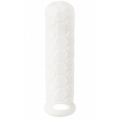 Белый фаллоудлинитель Homme Long - 15,5 см. - Lola Games - в Сызрани купить с доставкой