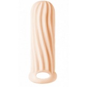 Телесный фаллоудлинитель Homme Wide - 13 см. - Lola Games - в Сызрани купить с доставкой