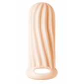 Телесный фаллоудлинитель Homme Wide - 11 см. - Lola Games - в Сызрани купить с доставкой