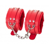 Красные оковы Anonymo из искусственной кожи - ToyFa - купить с доставкой в Сызрани
