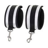 Серебристо-черные оковы Anonymo - ToyFa - купить с доставкой в Сызрани