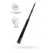 Черный флоггер Anonymo - 64 см. - ToyFa - купить с доставкой в Сызрани