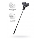 Черный стек со шлепком в форме сердца Anonymo - 35 см. - ToyFa - купить с доставкой в Сызрани