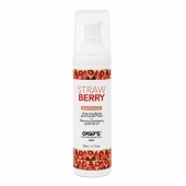 Разогревающее массажное масло  с ароматом клубники Gourmet Strawberry - 50 мл. - Exsens - купить с доставкой в Сызрани
