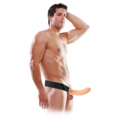 Полый страпон 8  Hollow Strap-On телесного цвета - 19 см. - Pipedream - купить с доставкой в Сызрани