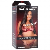 Мастурбатор-вагина Karlee Grey ULTRASKYN Pocket Pussy - Doc Johnson - в Сызрани купить с доставкой