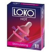 Стимулирующая насадка на пенис LOKO HOT с возбуждающим эффектом - Sitabella - в Сызрани купить с доставкой
