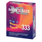 Стимулирующая насадка на пенис MEN SIZE 333 - Sitabella - в Сызрани купить с доставкой