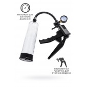 Прозрачная механическая помпа для пениса Viggo - Sexus - в Сызрани купить с доставкой