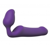 Фиолетовый безремневой страпон Queens L - Adrien Lastic - купить с доставкой в Сызрани