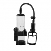 Прозрачная вакуумная помпа с вибрацией Vibrating Penis Pump - Dream Toys - в Сызрани купить с доставкой