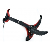 Пояс унисекс UNISEX Style с 2 насадками - LOVETOY (А-Полимер) - купить с доставкой в Сызрани