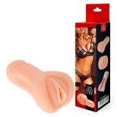 Телесный реалистичный мастурбатор в виде вагины - Bior toys - в Сызрани купить с доставкой