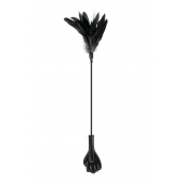 Двусторонний стек-щекоталка Sweet Caress Feather Whip - 58 см. - Sweet Caress - купить с доставкой в Сызрани