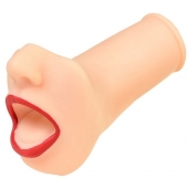 Мастурбатор-ротик с алыми губами - ToyFa - в Сызрани купить с доставкой