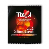 Разогревающий гель-лубрикант Stimulove Strong в одноразовой упаковке - 4 гр. - Биоритм - купить с доставкой в Сызрани