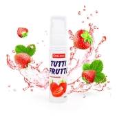 Гель-смазка Tutti-frutti с земляничным вкусом - 30 гр. - Биоритм - купить с доставкой в Сызрани