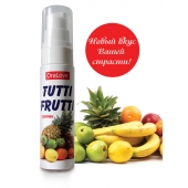 Гель-смазка Tutti-frutti со вкусом тропических фруктов - 30 гр. - Биоритм - купить с доставкой в Сызрани