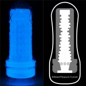 Светящийся в темноте мастурбатор Lumino Play Masturbator Ribbed - Lovetoy - в Сызрани купить с доставкой