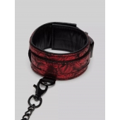 Красно-черные оковы Reversible Faux Leather Ankle Cuffs - Fifty Shades of Grey - купить с доставкой в Сызрани