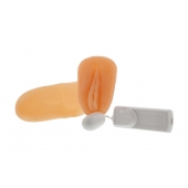 Мастурбатор-вагина с вибрацией ELLY POCKET PAL VAGINA MULTISPEED - NMC - в Сызрани купить с доставкой