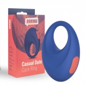 Синее эрекционное кольцо RRRING Casual Date Cock Ring - FeelzToys - в Сызрани купить с доставкой