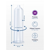 Презервативы MY.SIZE размер 69 - 10 шт. - My.Size - купить с доставкой в Сызрани