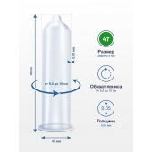 Презервативы MY.SIZE размер 47 - 3 шт. - My.Size - купить с доставкой в Сызрани