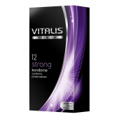 Презервативы с утолщённой стенкой VITALIS PREMIUM strong - 12 шт. - Vitalis - купить с доставкой в Сызрани