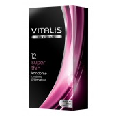 Ультратонкие презервативы VITALIS PREMIUM super thin - 12 шт. - Vitalis - купить с доставкой в Сызрани