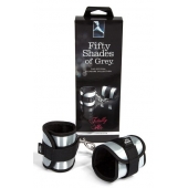 Серо-черные наручники Totally His - Fifty Shades of Grey - купить с доставкой в Сызрани