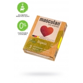 Экологически чистые презервативы Masculan Organic - 3 шт. - Masculan - купить с доставкой в Сызрани