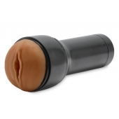 Коричневый мастурбатор-вагина Feel Stroker - Kiiroo - в Сызрани купить с доставкой