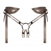 Бронзовый пояс для насадок Desirous Harness - Strap-on-me - купить с доставкой в Сызрани