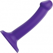 Фиолетовый фаллоимитатор-насадка Strap-On-Me Dildo Dual Density size S - 17 см. - Strap-on-me - купить с доставкой в Сызрани