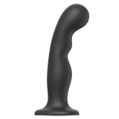 Черная насадка Strap-On-Me Dildo Plug P G size XXL - Strap-on-me - купить с доставкой в Сызрани