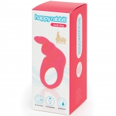 Розовое эрекционное виброкольцо Happy Rabbit Rechargeable Rabbit Cock Ring - Happy Rabbit - в Сызрани купить с доставкой