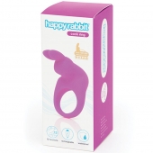 Фиолетовое эрекционное виброкольцо Happy Rabbit Rechargeable Rabbit Cock Ring - Happy Rabbit - в Сызрани купить с доставкой