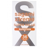 Ультратонкие презервативы Sagami Xtreme Superthin - 36 шт. - Sagami - купить с доставкой в Сызрани