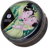 Массажная свеча Exotic Green Tea с ароматом зелёного чая - 30 мл. - Shunga - купить с доставкой в Сызрани