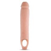 Телесная насадка на пенис 11.5 Inch Cock Sheath Penis Extender - 29,2 см. - Blush Novelties - в Сызрани купить с доставкой